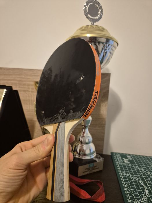 Set profi ping pong Reactor PRO husa mingi tenis de masa