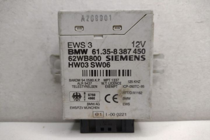 Modul Imobilizator Siemens 61358387450 BMW Seria 3 E46