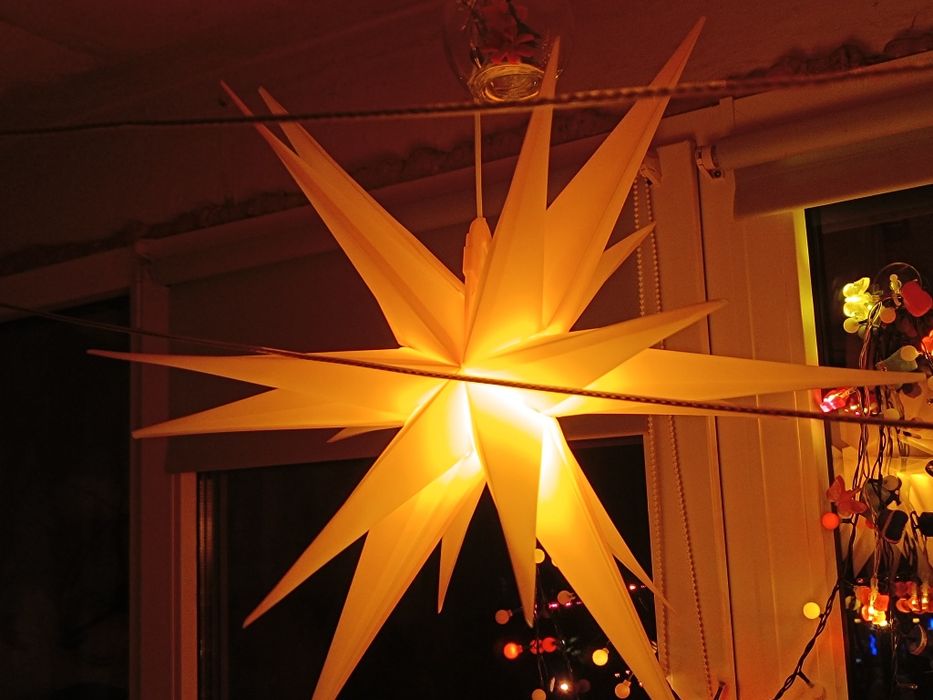 Stea luminoasa cu led