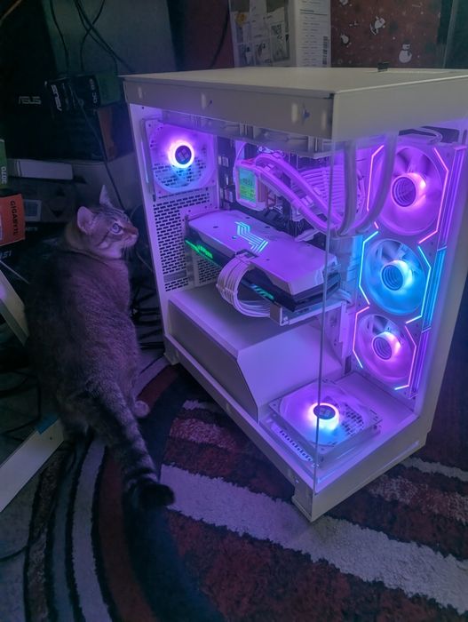 Okazie 2026‼️ PC Gaming  White Box DDR5 cu AIO RTX 5050! WiFi 4k
