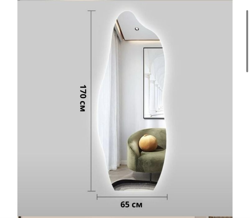 Зеркало настенное Б/у 65*170