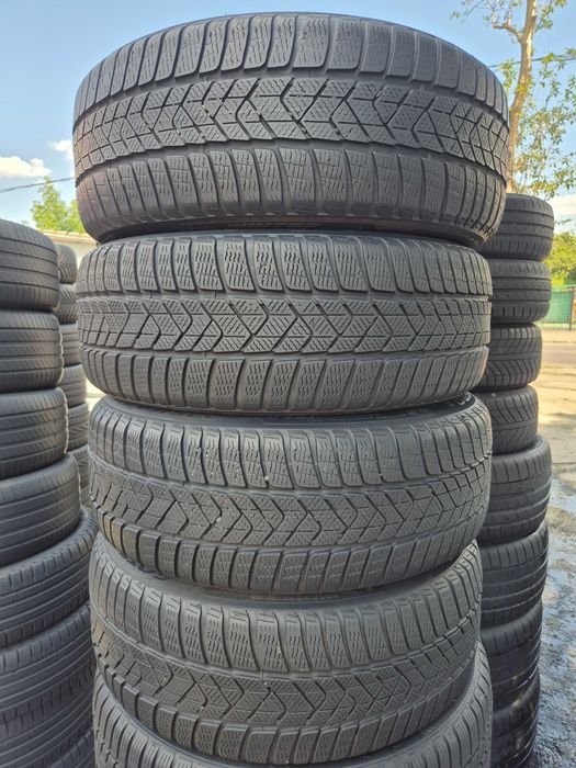 4 Anvelope de IARNA - 225/50/18 95H - PIRELLI SOTTOZERO RFT * OEM BMW - Stare F BUNA - DOT 2023 !