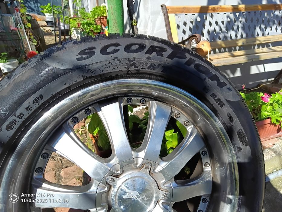 зимни гуми Пирели скорпион 235/55 R19 със Джанти "Ziko" 19 5x114.355/1