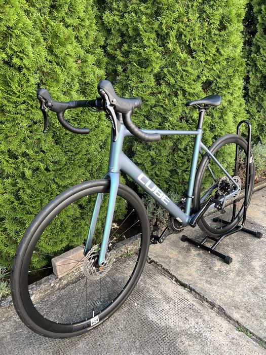 Bicicleta de Șosea Cursiera CUBE ATTAIN SLX Aluminiu 2026 2x12 105