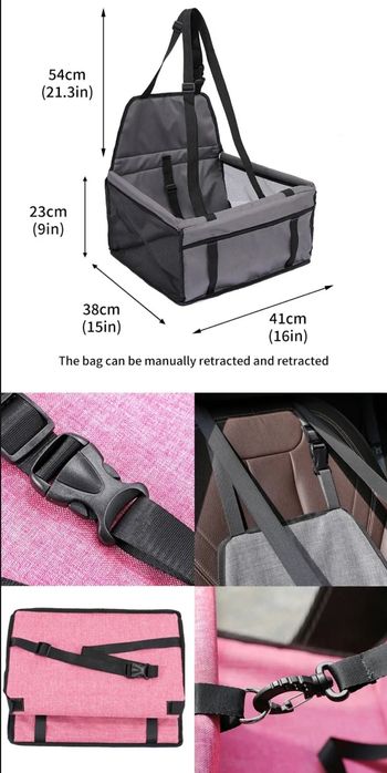 Автомибильное кресло сиденье для кошек и собак