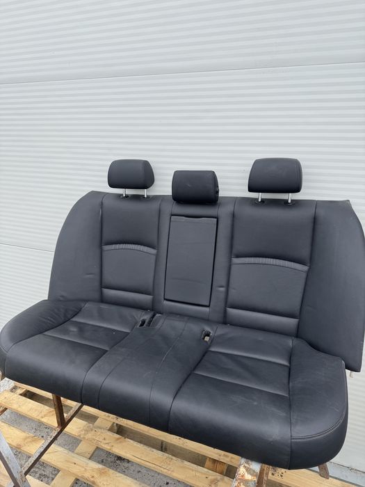 BMW F10 LCI кожен салон черен Comfort, памет, ambient, Dakota