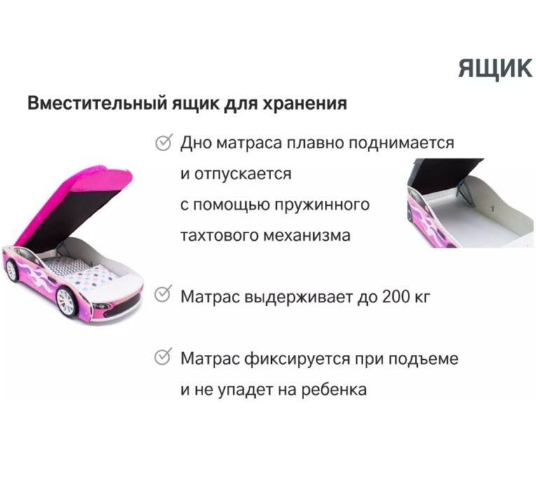 Кровать  машинка