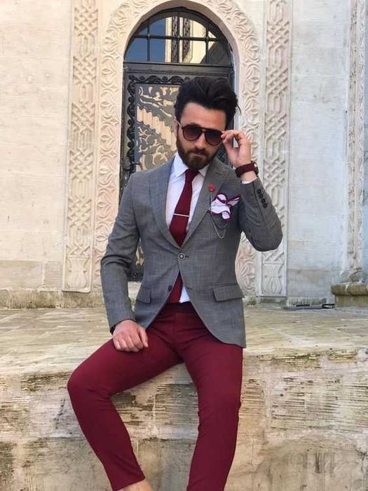 Sacou blazer Brand Marci de lux slim fit lana, in,casmir Fashion Guide