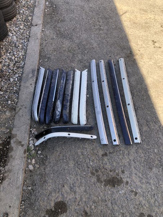 Молдинги бампера на w w 220 мерседес