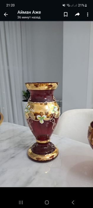 Ваза 20000лебедь5000