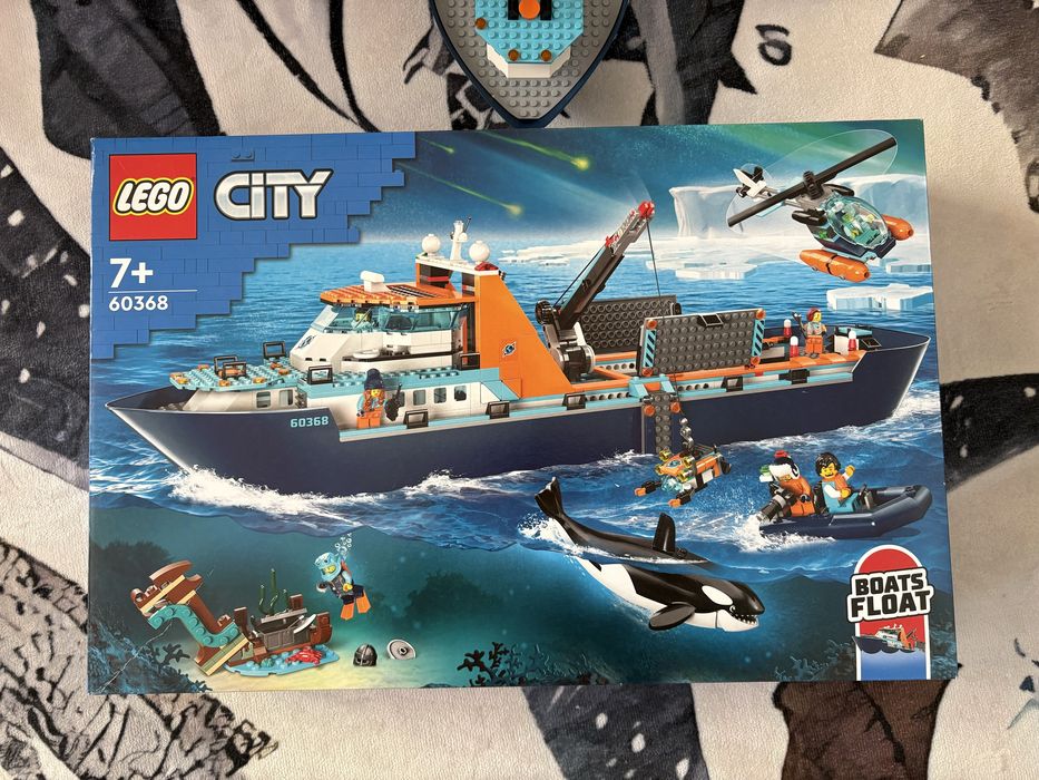 Lego city 60368 арктически изследователски кораб