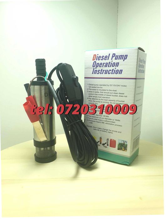 New Pompa Electrica Auto Submersibila 12v 12 Lmin 38mm Mutare Com