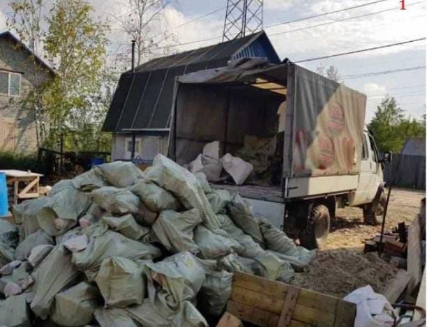 Вывоз мусора снега хлам мебель
