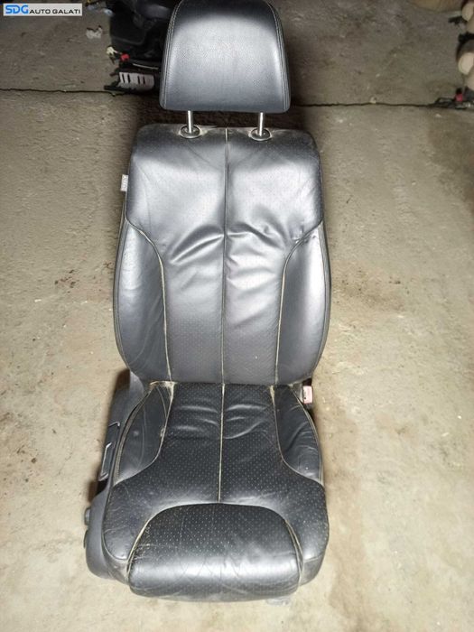 Interior Piele FARA Incalzire Scaune Fata Stanga Dreapta Bancheta Spate Sezut cu Spatare Volkswagen Passat B6 2005 - 2010 [L0080] [L0081] [L0082]