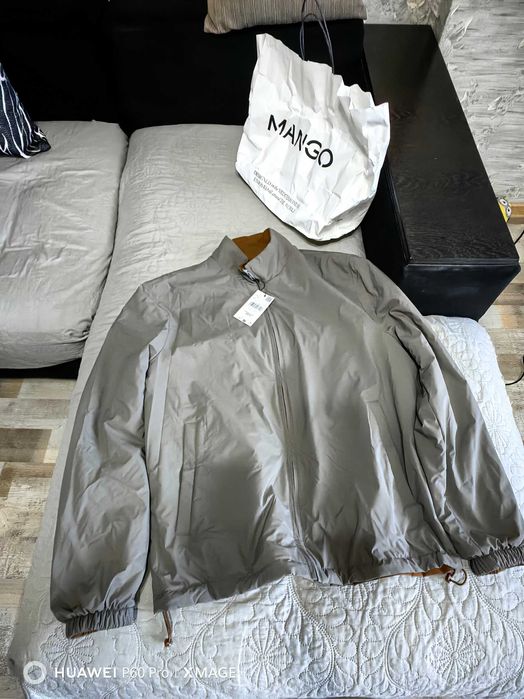 Ново мъжко яке с две лица Mango XL
