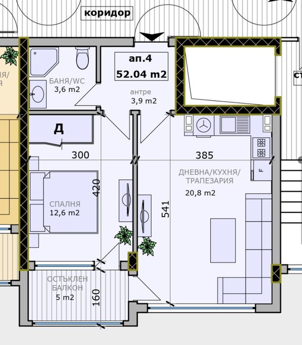 Продава се Двустаен апартамент в Варна, Бриз - 65 кв.м за 1334 €/кв.м - Снимка #11