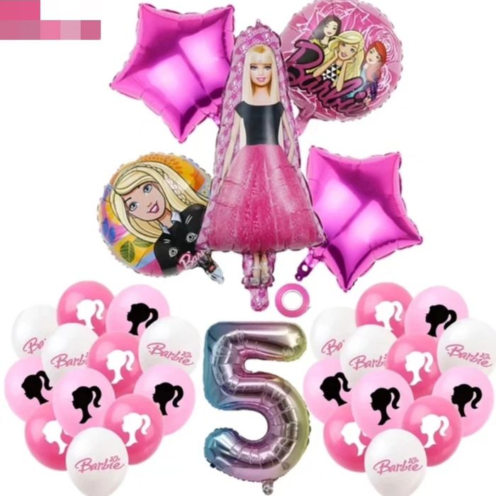 Парти сет украса  Барби и Грим