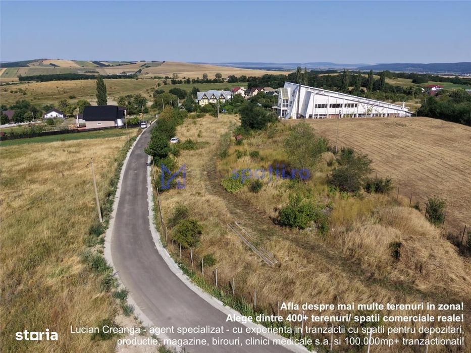 Teren de la 240mp la 2900mp, Targu Neamt, spectaculos, str. Vulturi