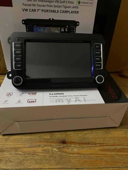 Мултимедия с GPS навигация и Android 13 за Volkswagen, Seat, Skoda