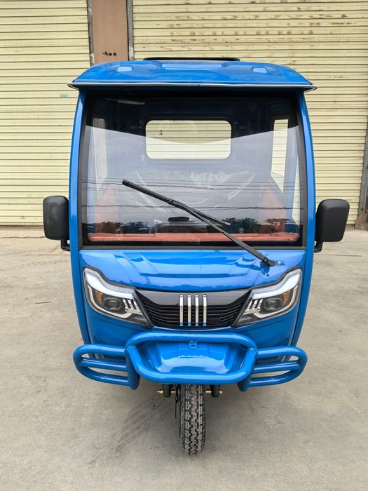 Triciclu Electric T09 cu cabina si bena basculabila 1000W 58Ah