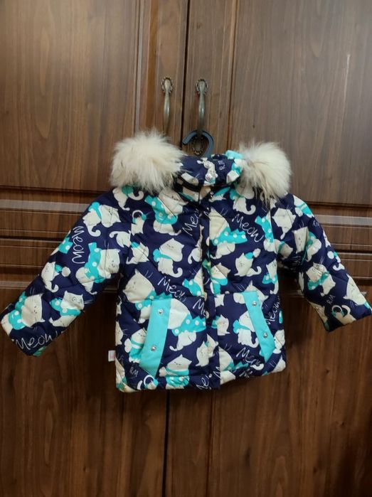 Зимний комбинезон для девочки