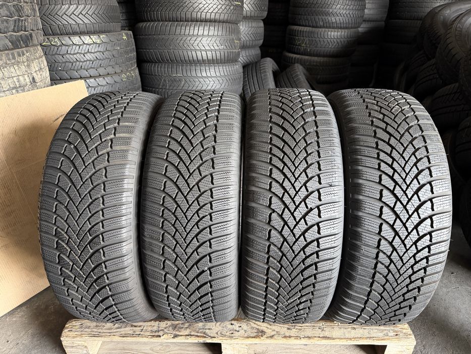 4 anvelope iarna ca NOI 215/55/18 , Bridgestone , 7.4-7.8 mm !