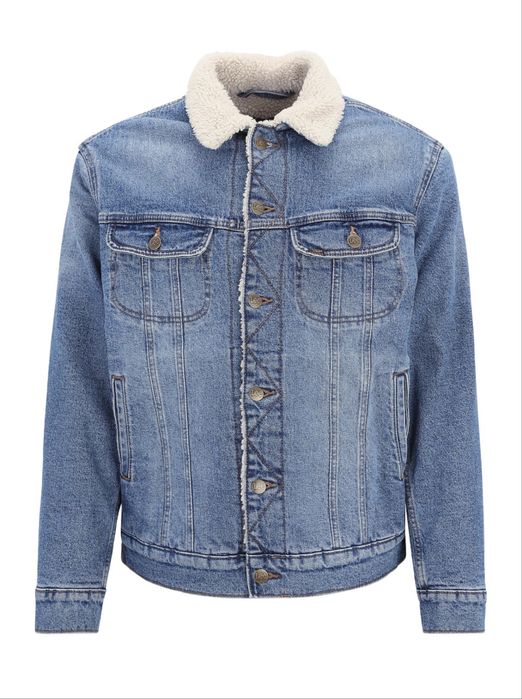 LEE Sherpa  Trucker Jacket ОРИГИНАЛНО мъжко зимно яке/теди/шерпа - М/L