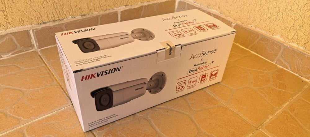 Camera Supraveghere Exterior Hikvision 4MP_IP67_IR 60M_SIGILATA/NOUA