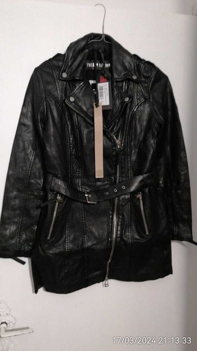 Geaca din piele naturala XS, S și M