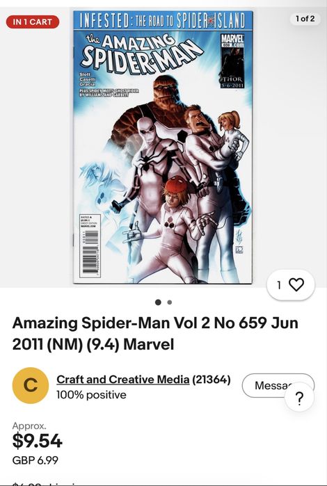 Amazing Spider-Man comics collection