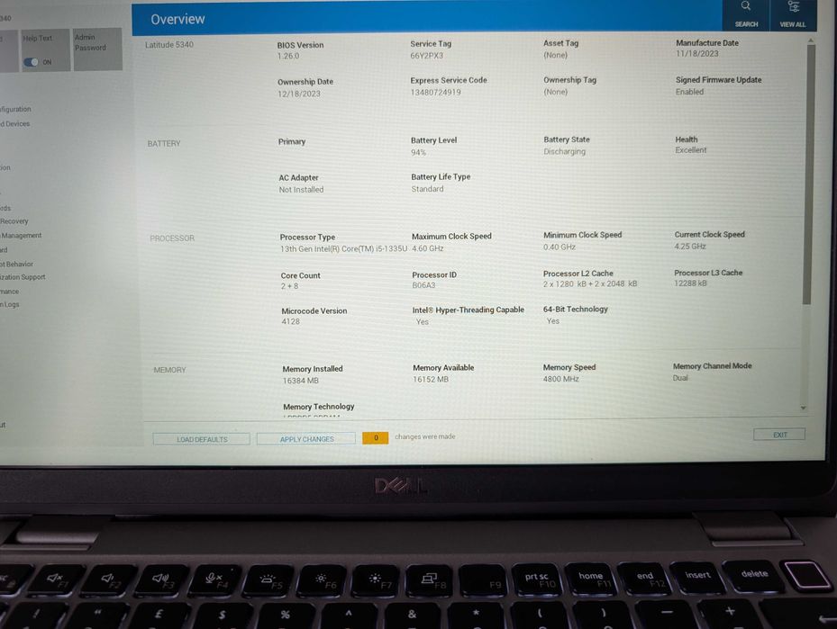 Laptop Dell Latitude 5340 i5-1335U | 16GB RAM | 256GB SSD | Baterie Excelentă | Office Activat | Pachet Complet: Geantă, Incarcător, Mouse