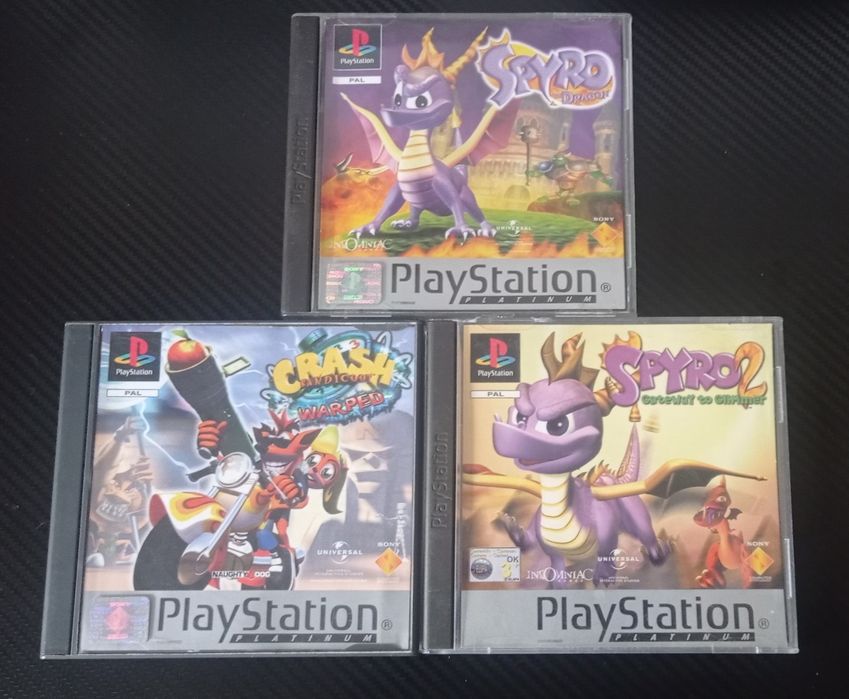 Игри за PS1 - Crash, Spyro