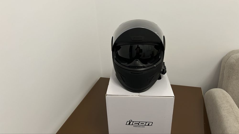 Casca Moto Icon Airform Dark