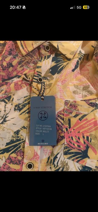 Camasa cu model floral VSTR