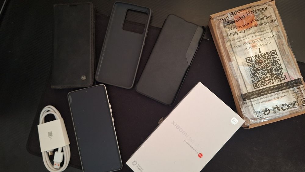 Vand Xiaomi 14T Pro – 512 GB / 12 GB RAM cu 3 huse si folie de sticla de rezerva