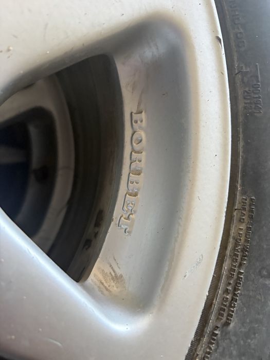 Диски с резиной от бмв r15