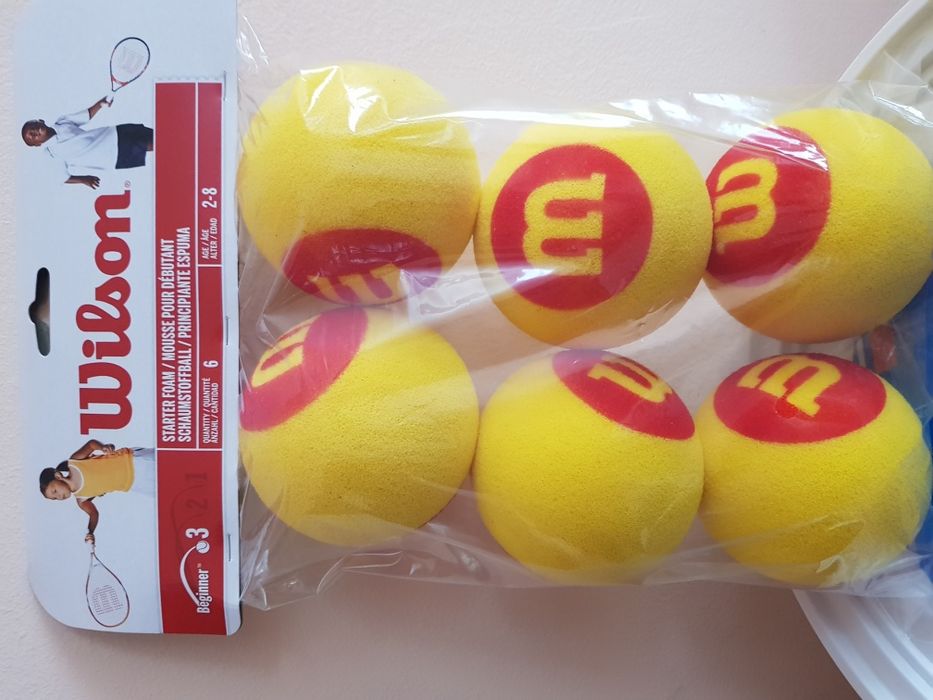 Mingi tenis de burete Wilson(2-8 ani)