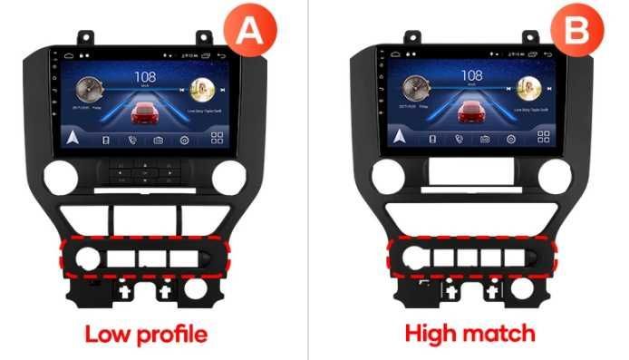 FORD MUSTANG 2015-2018 - 9'' Навигация High Profile, 9408