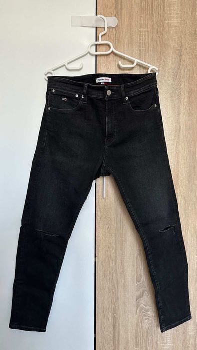 Мьжки дънки Tommy Jeans - черни