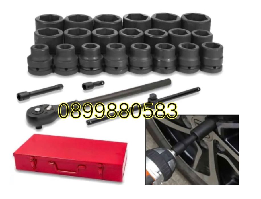 Комплект гедоре 3/4 Kraft 21 части