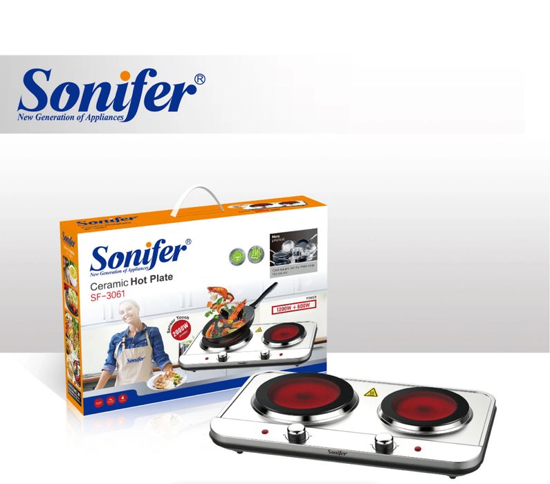 Доставка! Электрическая плита Sonifer SF-3061