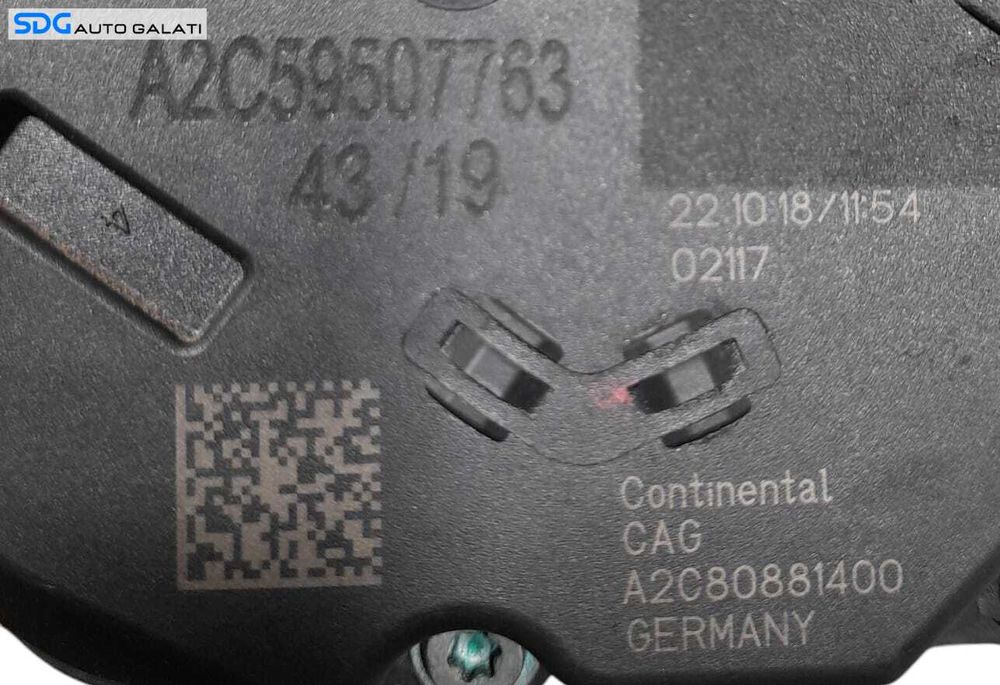 Clapeta Acceleratie Audi Q5 8R 2.0 TDICJCB CSUB CNHA CJCD CSUA 2012 - 2017 Cod A2C59507763 A2C80881400 [N0955]
