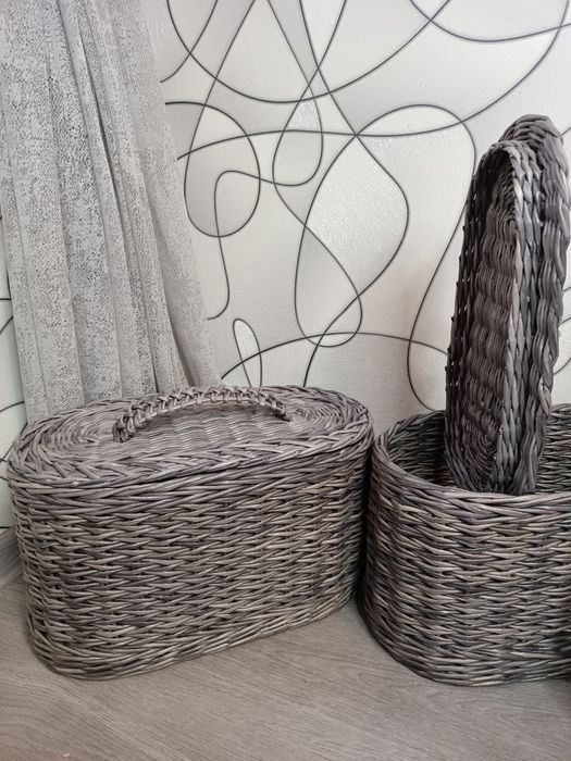 Корзины плетеные