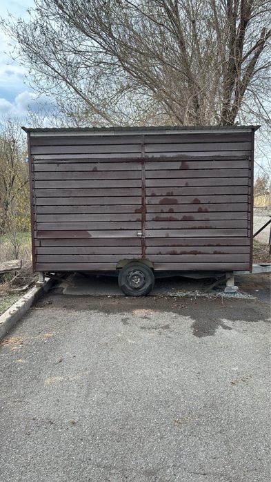 Торговая будка на колёсах