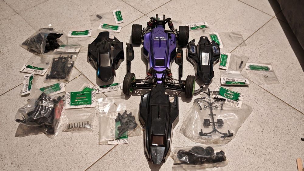 RC Automodel PR Racing S1 + accesorii