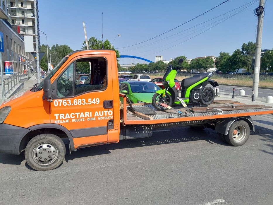 Tratari auto moto dube Transport utilaje Asistenta rutiera Platforma