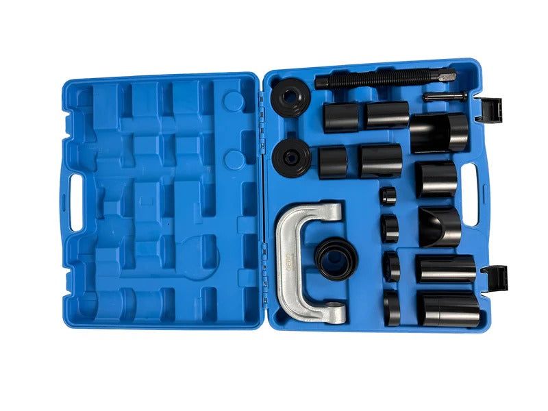 Преса за втулки, шарнири и накрайници 21 части gebo tools