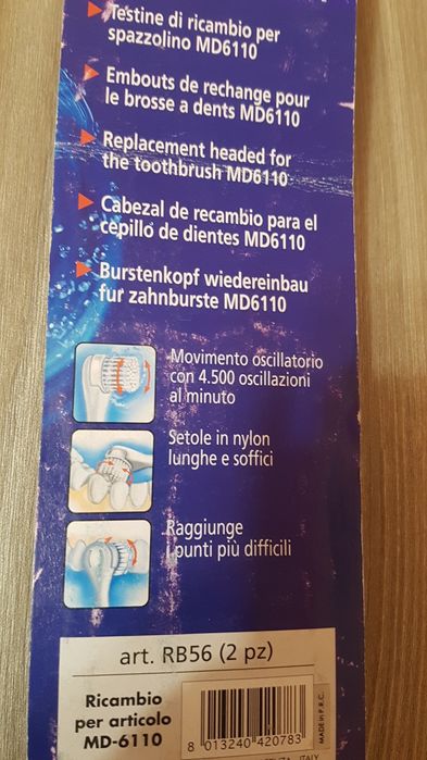 Set periute dinti electrice Laica