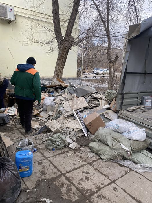 Услуги вывоз мусора с грузчиками