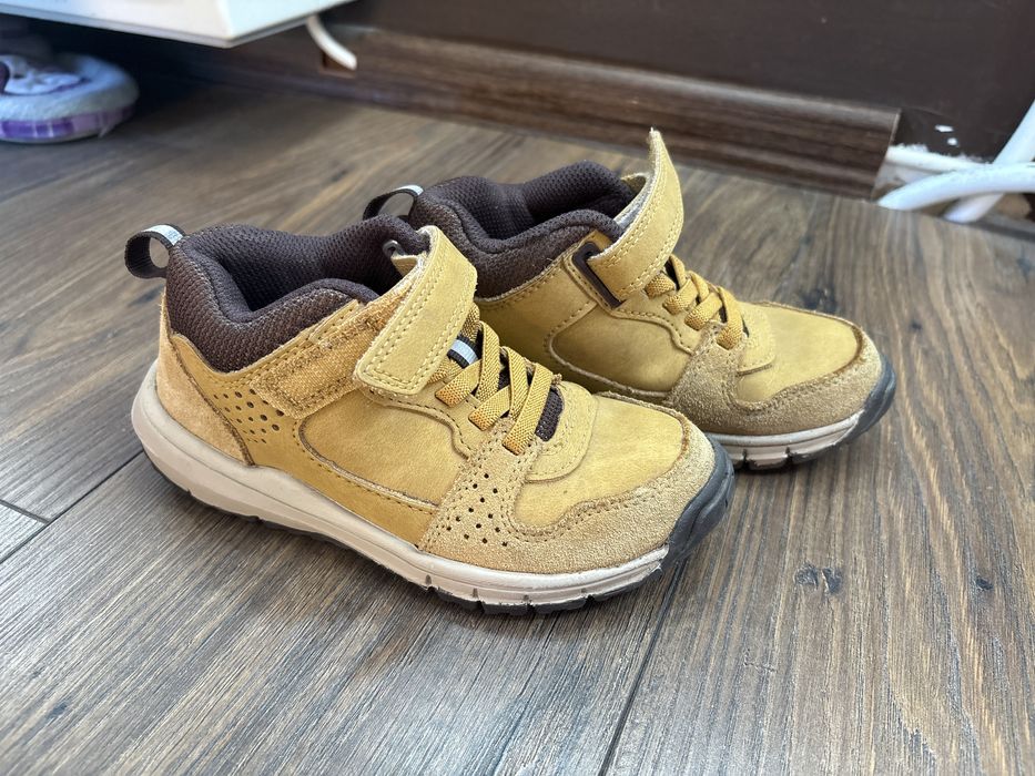 Кожени маратонки Newfeel за момче - размер 28